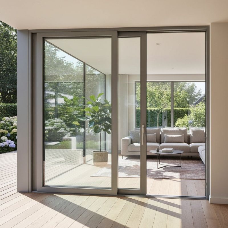Wood Sliding Door Installation in Wilmington, NC